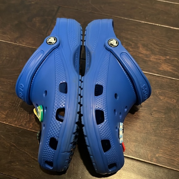 Crocs Blue unisex men’s size 6 EUC - Picture 9 of 10